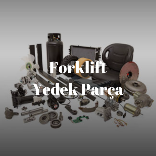 forklift operatörünün kullandığı forklift arabasısnın yedek parçaları. Forklift yedek parça, clark, tcm, baoli