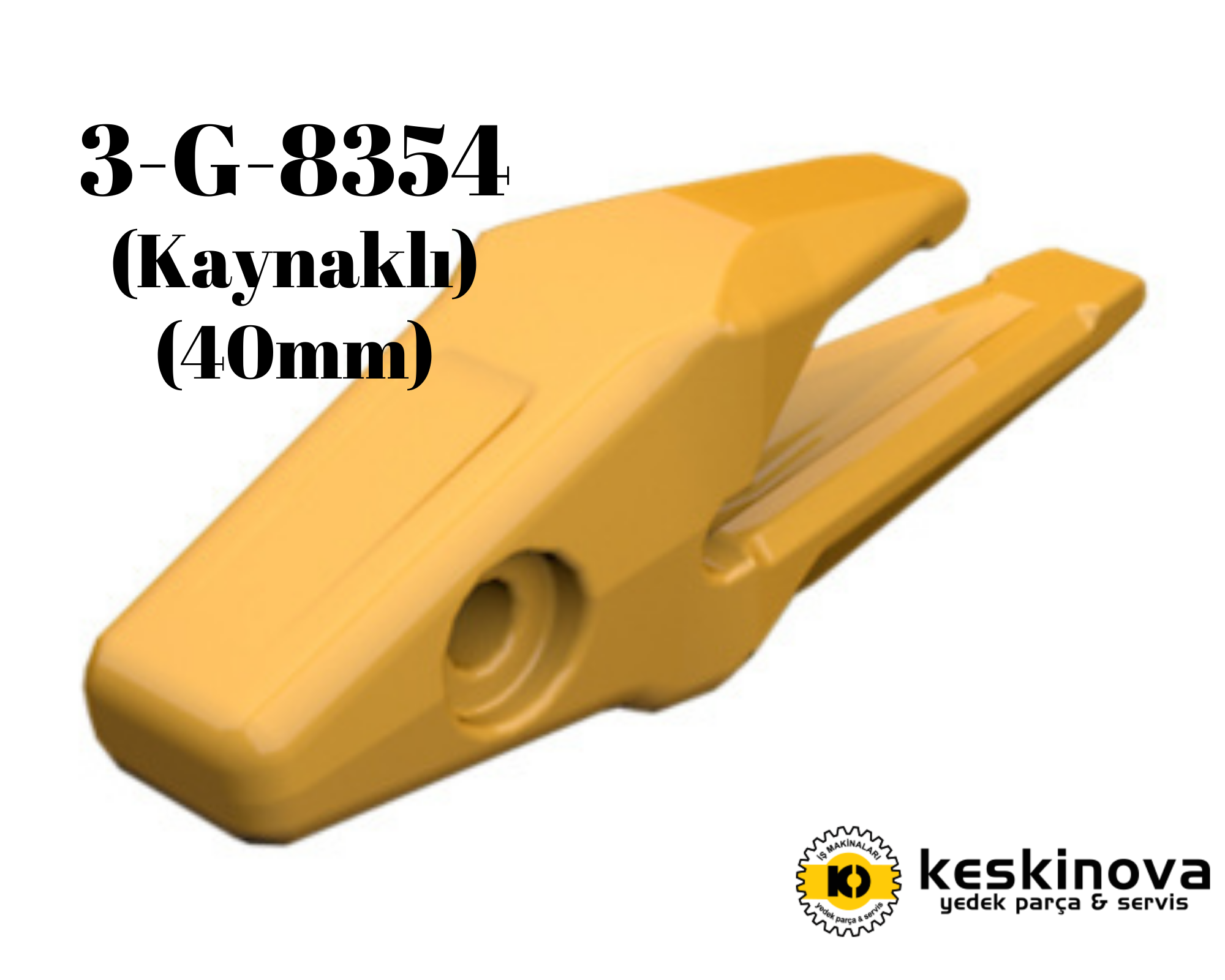 CATERPILLAR OEM CAT 225 M MODEL ORTA ADAPTÖR (KAYNAKLI) 40mm